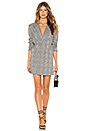 view 1 of 4 Nixon Blazer Dress in Plaid