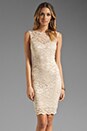 view 1 of 6 Boatneck Dress in Nude/Nude in Nude & Nude