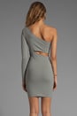 view 4 of 5 Ultra Soft Classic Cut Out Dress in Silver