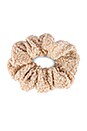view 2 of 2 Mini Sherpa Chiquita Scrunchie in Creme
