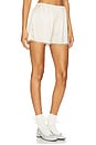 view 2 of 6 SHORT DE RENDA DE SEDA in Creme