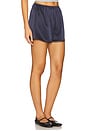 view 2 of 6 Silk Lace Tap Short in Navy