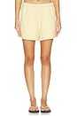 view 1 of 6 The Eco-terry Stripe Short in Butter