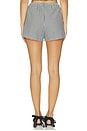 view 4 of 6 x REVOLVE The Cotton Gingham Stripe Tap Short in Jet