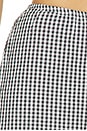 view 6 of 6 x REVOLVE The Cotton Gingham Stripe Tap Short in Jet