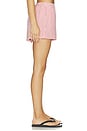 view 3 of 6 x REVOLVE The Cotton Gingham Tap Short in Rhubarb