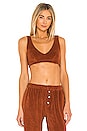 view 1 of 4 Terry Bralette in Cinnamon
