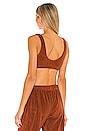 view 3 of 4 Terry Bralette in Cinnamon