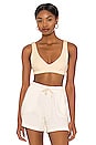 view 1 of 4 Terry Bralette in Creme