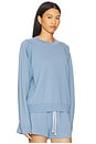 view 2 of 4 The Eco-terry Crewneck in Cornflower