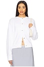 view 1 of 4 The Cotton Knit Cardigan in Powder