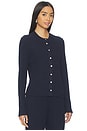 view 2 of 4 The Sweater Rib Cardi in Navy
