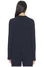 view 3 of 4 The Sweater Rib Cardi in Navy