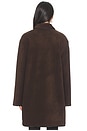view 3 of 4 Long Jacket in Espresso