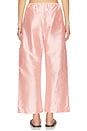 view 4 of 6 The Taffeta Drawstring Cargo Pant in Blossom