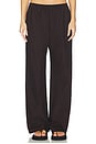 view 1 of 6 PANTALON POP SIMPLE in Espresso