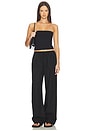 view 5 of 6 PANTALON POP SIMPLE in Jet