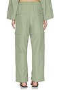 view 6 of 8 The Nylon Zip Pant in Sage