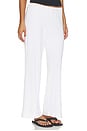 view 2 of 6 The Baby Rib Scallop Simple Pant in Powder