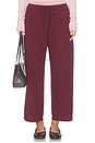 view 1 of 6 The Pop Drawstring Cargo Pant in Oxblood