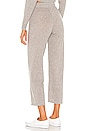 view 3 of 4 Sweater Cropped Flare Sweatpant in Heather