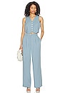 view 4 of 4 Pleated Pant in Sky