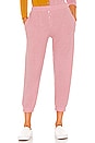 view 1 of 4 Sweater Henley Sweatpant in Rose