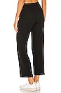 view 3 of 4 Sweater Cropped Flare Pant in Black