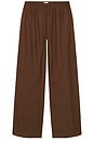 view 6 of 7 x REVOLVE The Linen Simple Pant in Walnut