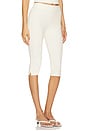 view 2 of 6 The Rib Pedal Pusher Pant in Creme