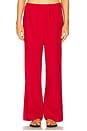 view 2 of 7 x REVOLVE The Linen Stripe Racer Pant in Bell Pepper