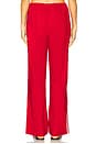 view 5 of 7 x REVOLVE The Linen Stripe Racer Pant in Bell Pepper