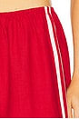view 7 of 7 x REVOLVE The Linen Stripe Racer Pant in Bell Pepper