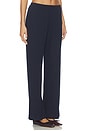 view 2 of 6 The Sweater Rib Simple Pant in Navy