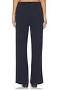 view 4 of 6 The Sweater Rib Simple Pant in Navy