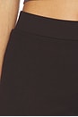 view 6 of 6 The Rib Straight Pant in Espresso