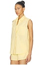 view 2 of 4 CAMISA SIN MANGAS THE POP in Butter