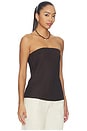view 2 of 4 TOP BANDEAU DE LINO in Espresso