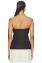 view 3 of 4 TOP BANDEAU DE LINO in Espresso