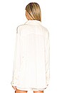 view 3 of 4 Silky Button Down in Creme