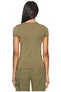 view 3 of 4 Baby Rib Baby Tee in Olive