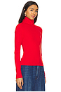 view 2 of 4 The Rib Turtleneck in Tomato