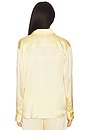 view 4 of 5 The Silk Shirt in Butter
