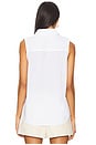 view 3 of 4 Sandwash Sleeveless Shirt in Powder