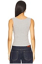 view 3 of 4 REGATA VINTAGE DE RENDA CANELADA in Heather Grey