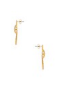 view 2 of 3 Livia Earrings in Gold