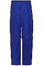 view 4 of 8 Cargo Zip Pant in Electric Blue
