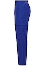 view 6 of 8 Cargo Zip Pant in Electric Blue