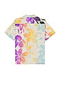 view 2 of 3 Short Sleeve Hawaiian Shirt in Futuro Beach