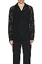 view 3 of 3 Sundown Shirt in Black Lace